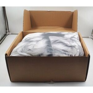 Hyde Lane Long Pile Faux Fur Throw Blanket, Luxury Fluffy with Black Tip 50x60"